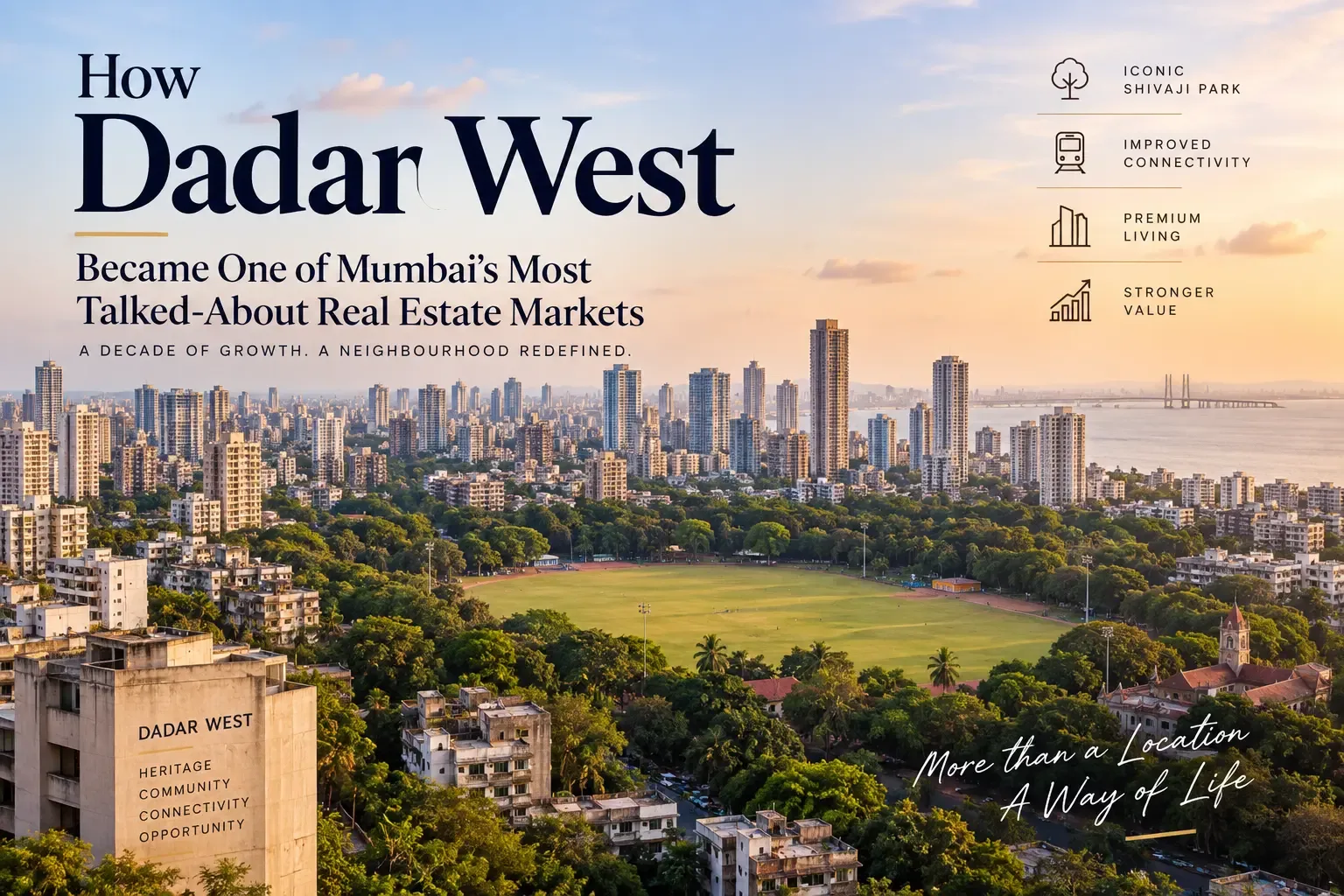 From ₹25,000 to ₹97,000: How Dadar West Became One of Mumbai’s Most Talked-About Real Estate Markets